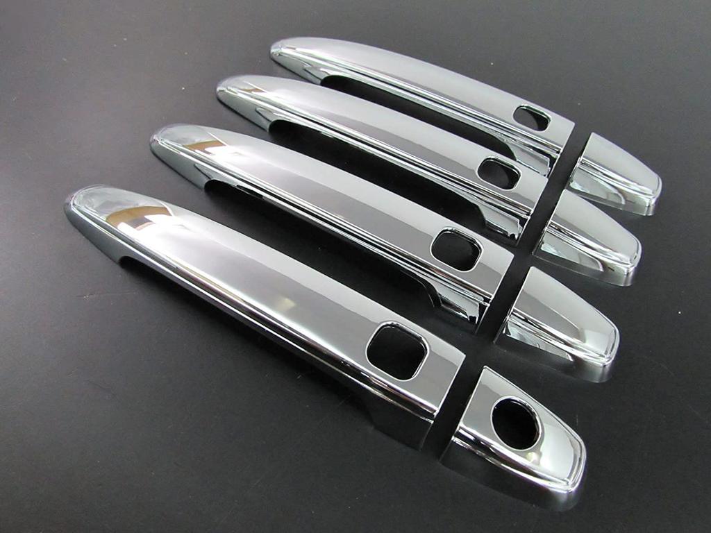 BRIGHTZ Chrome Door Handle Covers for Toyota Estima R50 Series 6392 (Nobu) [WISH-NOBU-FS-A0B4C1D3]