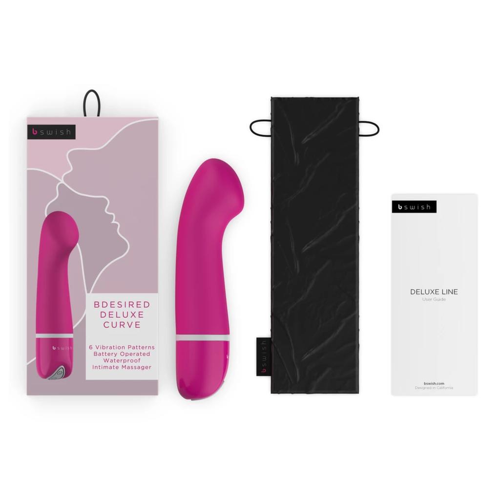 Vibrator - B Swish bdesired Deluxe Curve Rose