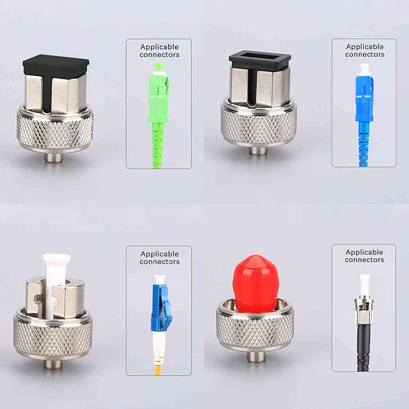 Otdr Transfer Connector Fc St Sc Lc Apc Adaptor Otdr Fiber Optic Connector For Optical Time Domain Reflectometer Fiber Parts
