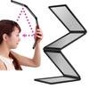 Multi-Angle Folding Self Haircutting Mirror Head Back View Available Foldable Makeup Mirror 4-Way