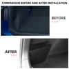 For Volkswagen VW Golf 8 MK8 GTI GTE R 2020 - 2026 Rear Trunk Organzier Partition Seperate Board Side Storage Box Accessories