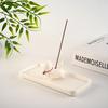Nordic Style Ceramic Cat Incense Holder - Cute, Stylish Sandalwood Burner and Animal Ornament