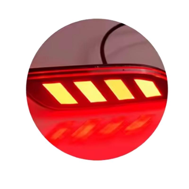 Car Dynamic Turn Signal Brake LED Rear Bumper Reflector Lights For Spark 2010-2015