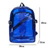 Women s Transparent Backpack Large Capacity Bright Color Bag Waterproof Beach Backpack