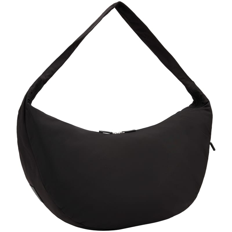 Calvin Klein Fabrics Mixed With Mixed Materials Shoulder Bag Medium Men's Space Black 4D3004G-UB1