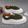 Fashion Casual Shoe for Men Running Sneaker Student Fashion Board Shoe Leather Comfortable Platform Shoe Men Tenis Masculino 2025