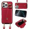 Compatible with iPhone 16 Pro Accordion Phone Case, Apple 15 Crossbody Phone Case, iPhone 14 Protective Case