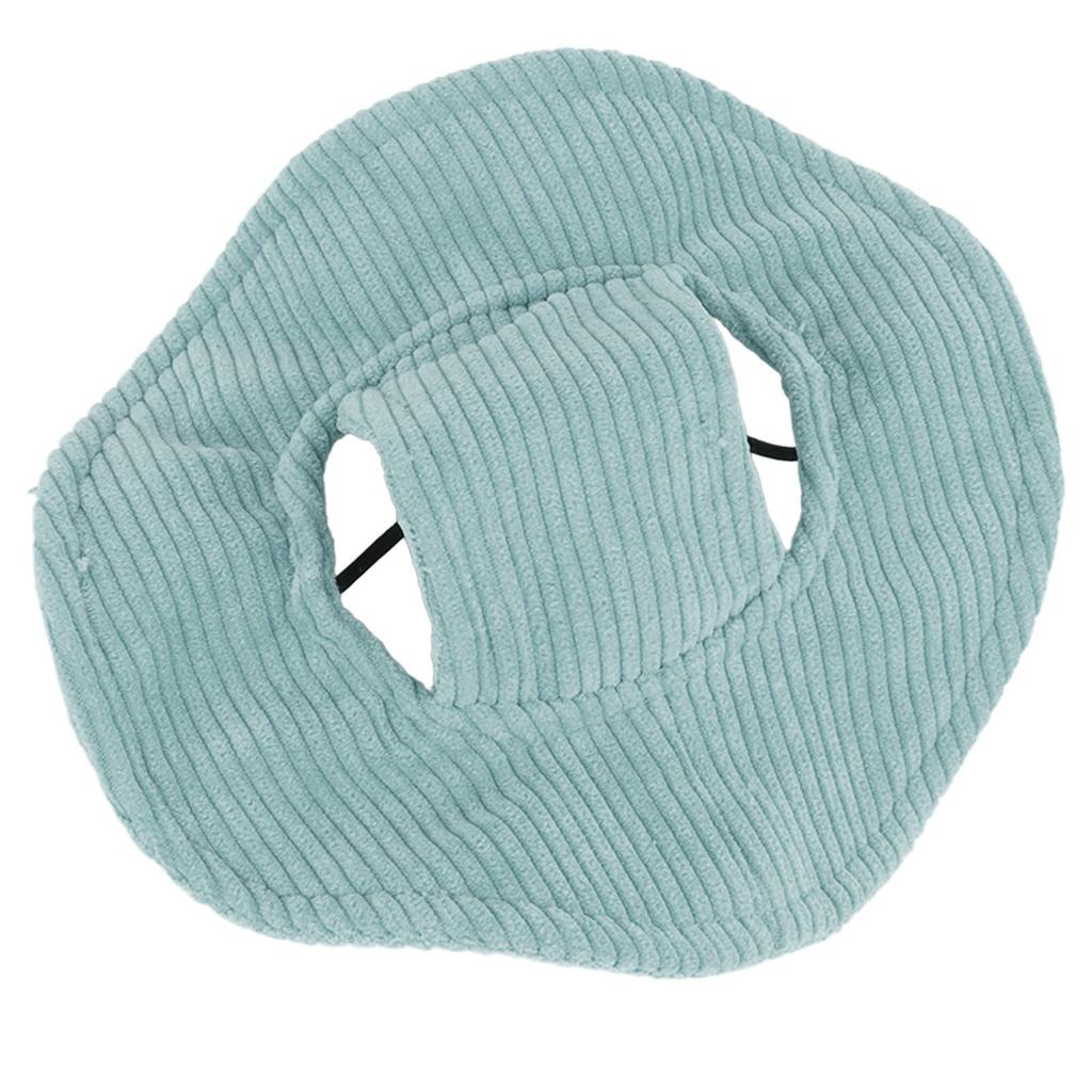 Pet Cap Sun Protection Soft Comfortable Lightweight Cute Pet Sun Hat with Ear Holes for Cats Dogs Green XS