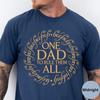 One Dad To Rule Them All Shirt and Kids T-Shirt, Fathers Day, Lotr Fantasy Lover, Comfort Colors® Unisex Cotton TShirt and Kids T-Shirt