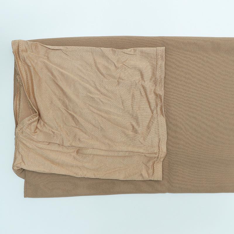 Perlchiffon Baumwolle Damen Schal & Schlauchmütze Set