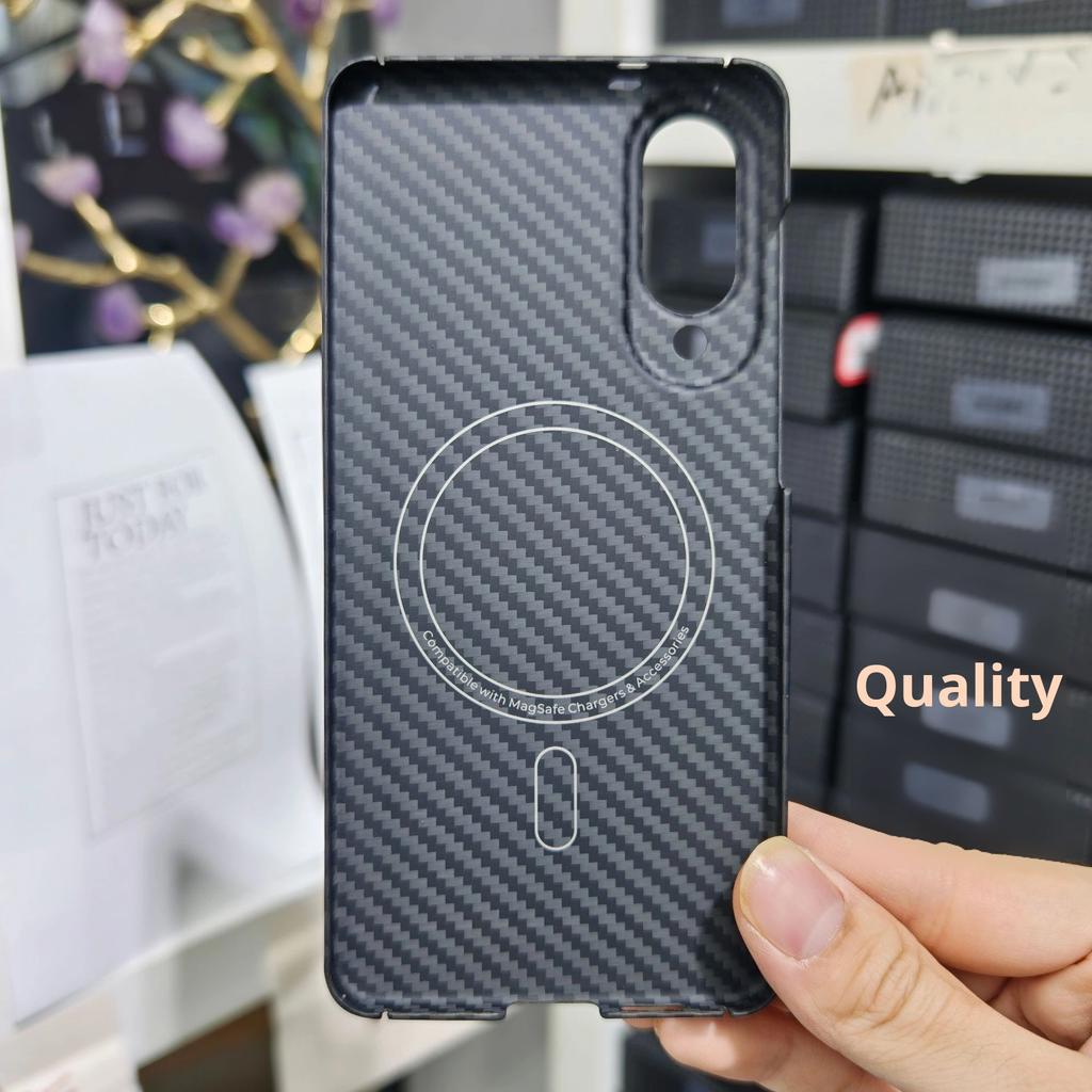 Luxury Business Design S25 Edge Aramid Real Carbon Fiber Case for Samsung S25Edge for Kevlar Mobile Protective Cover