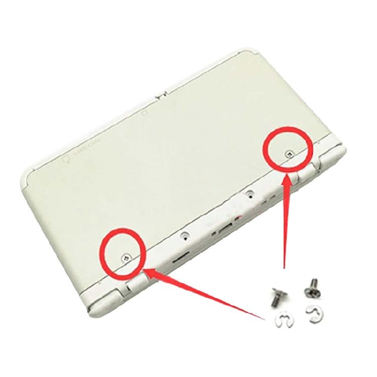 for 3DS/LL/XL New 3DS/3DSLL/3DSXL Repair Screw for Battery Back Cover for Shell