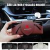 Car Glasses Holder Case Sun Visor Car Emblem Storage Box Clip For Peugeot 206 307 308 3008 207 208 407 508 2008 5008 107 106 205 Y1