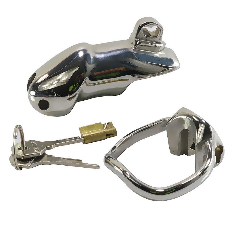 Chastity Lock Chastity Lock Male Penis Lock Couple Alternative Passion Toy Lower Body Training Sex Tool Bird Prisoner's Cage Toy