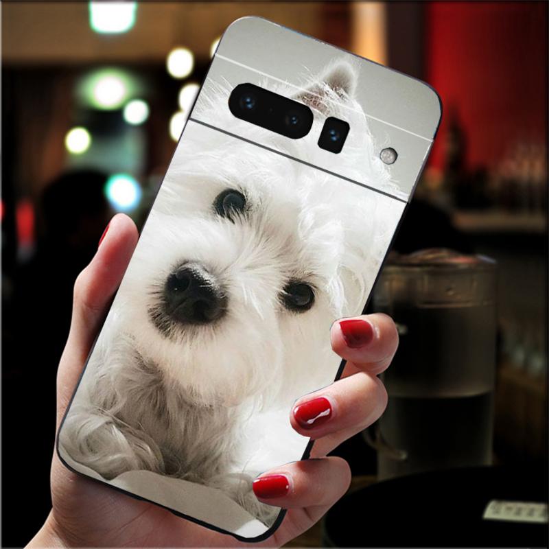 Phone Case For Google Pixel 10 9 Pro XL 9A 8 7 6 Pro Pixel 8A 7A 6A Pixel 8 7 6 5 Yorkshire Terrier Dog Puppy