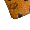 MCM Pouch clutch logo leather Vicetos business bag Brown leather Used