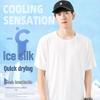 Jeanswest Men's Ice Silk Mesh Quick-Dry T-Shirt