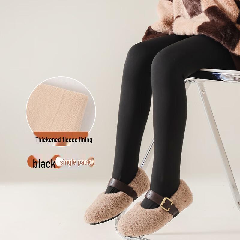 BREAD RABBIT Girls  Thermal Fleece-Lined Tights M (3-5 Years, 100-115cm)