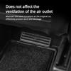Under Seat Air Outlet Cover for Tesla Model 3 Y Anti Dust Blocking Protection Vent Case 2pcs Car Tidying Accessories 2025-2025