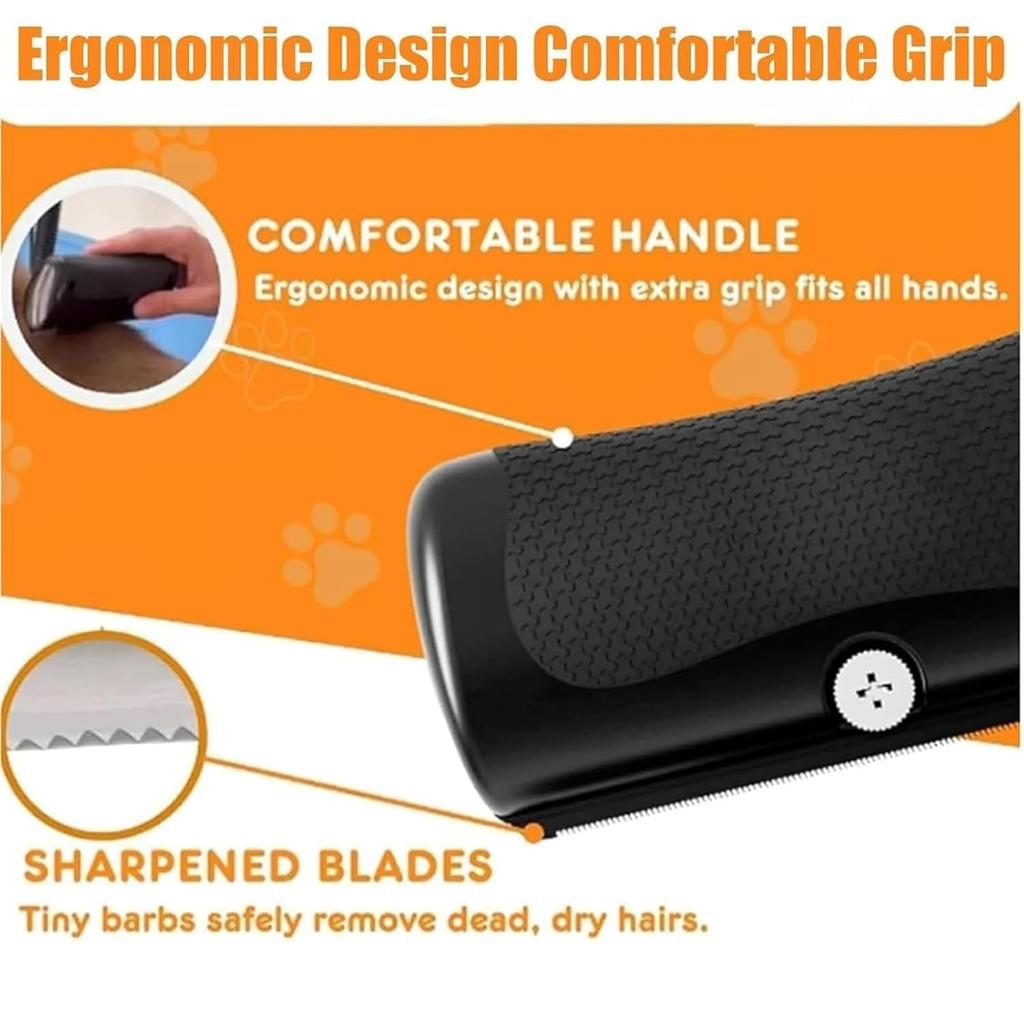 Pet Deshedding Brush Professional Dog Hair Remover Pet Furs Knot Cutter Puppy Cat Comb Brush Dogs Cat Grooming Shedding Supplies