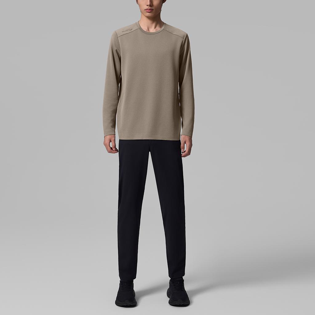 Saucony FW25 Round Neck Pullover Simple Comfortable Long Sleeve T-Shirt Men Tops SA2250LT82C-GR137