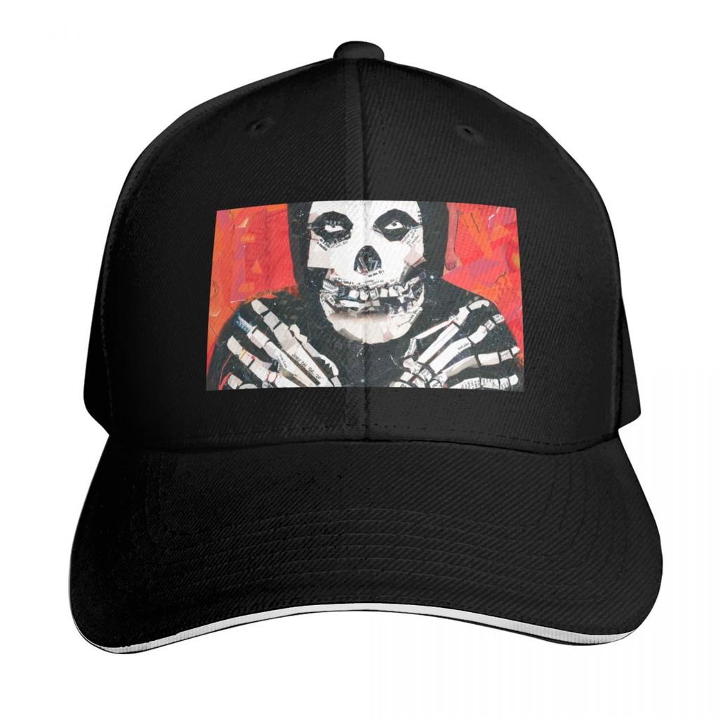 Misfits collage Baseball Cap sun hat Golf Hat Snapback Cap Luxury Unisex Hat Ladies Unisexs