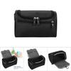 Portable Waterproof Shampoo Shaver Wash Storage Bag Man Woman Travel(Black)