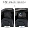 Car Sticker 2025 Hot Car Headrest Cover Elastic Dust Cover Front Seat Headrest Protective Cover Car Interiors For BMW Performanc