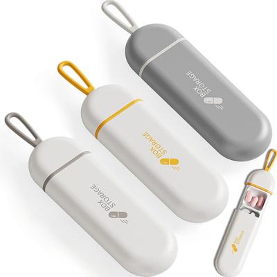 Portable Small Storage Box, Suitable for Pills, Tablets, Vitamin Cod Liver Oil Supplements, Essential for Moisture-proofing Duri