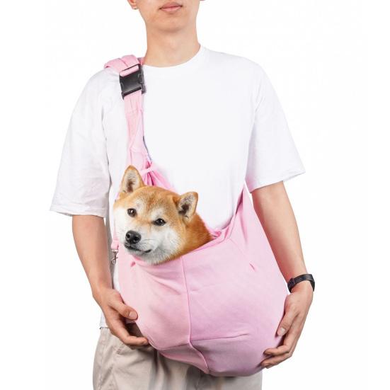 Pet Puppy Carrier Bag Comfortable Single Sling Handbag with Shoulder Hook Small Bag for Traveling with Cats And Dogs