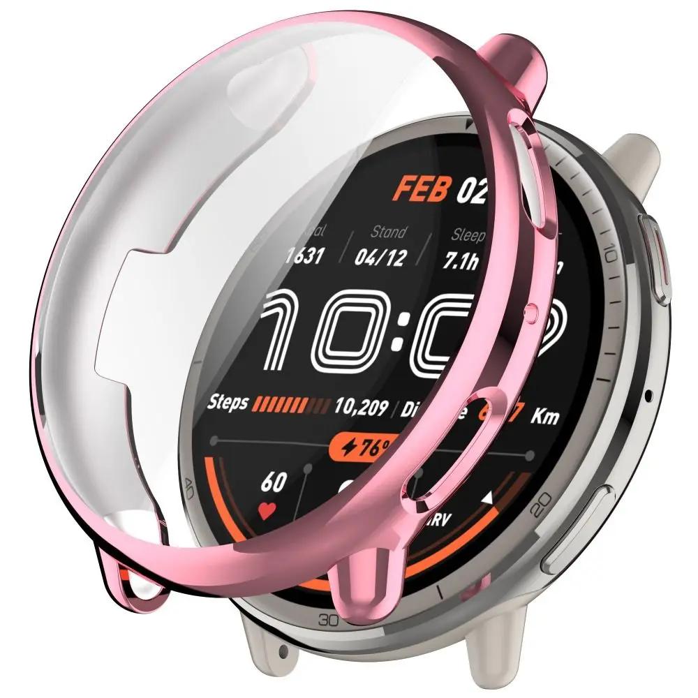 TPU Protective Case For Amazfit Active 2 Anti-scratch Full Screen Protector Cover For Amazfit Active 2 Smartwatch Soft Shell