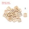 10Pieces Multi Color Mini 3/6MM Belt Buckle for Blyth BJD Doll Clothes Shoes Bag Buckles DIY Accessories