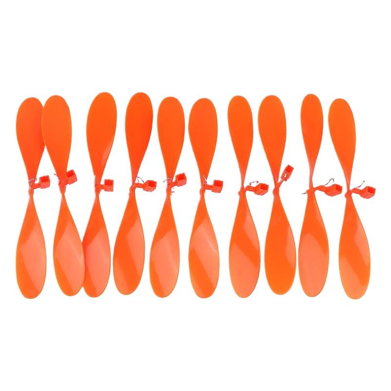 10Pcs 180mm Rubber Band Powered Propeller For Model Aircraft Propellers Supply Student Airplane Spinner Parts