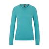 BoSS Women S Regular Fit Virgin Wool Knit Sweater Open Blue 50492551483 