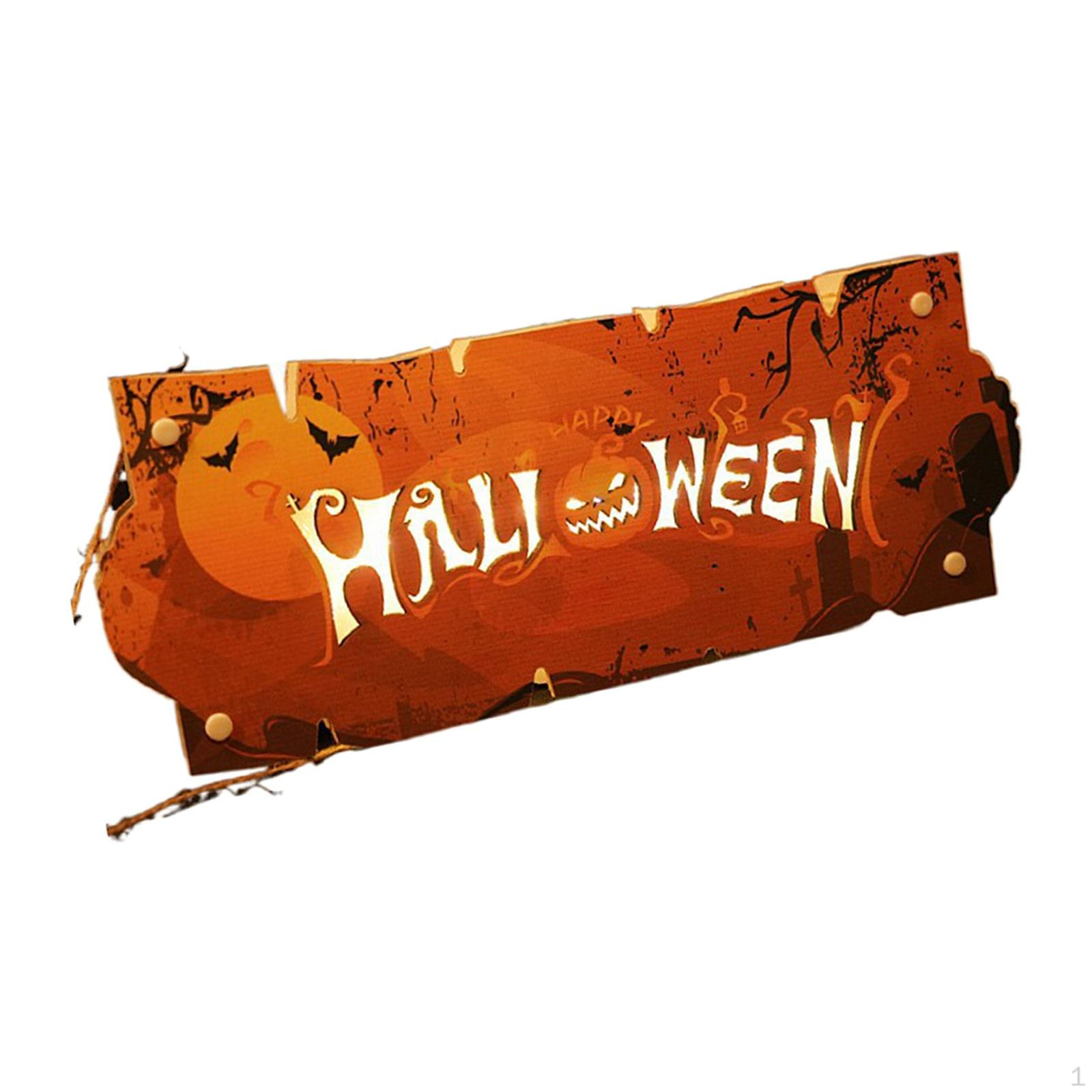 

Hanging Sign Party Favor Wall Door Pendant Decoration Plaque Orange