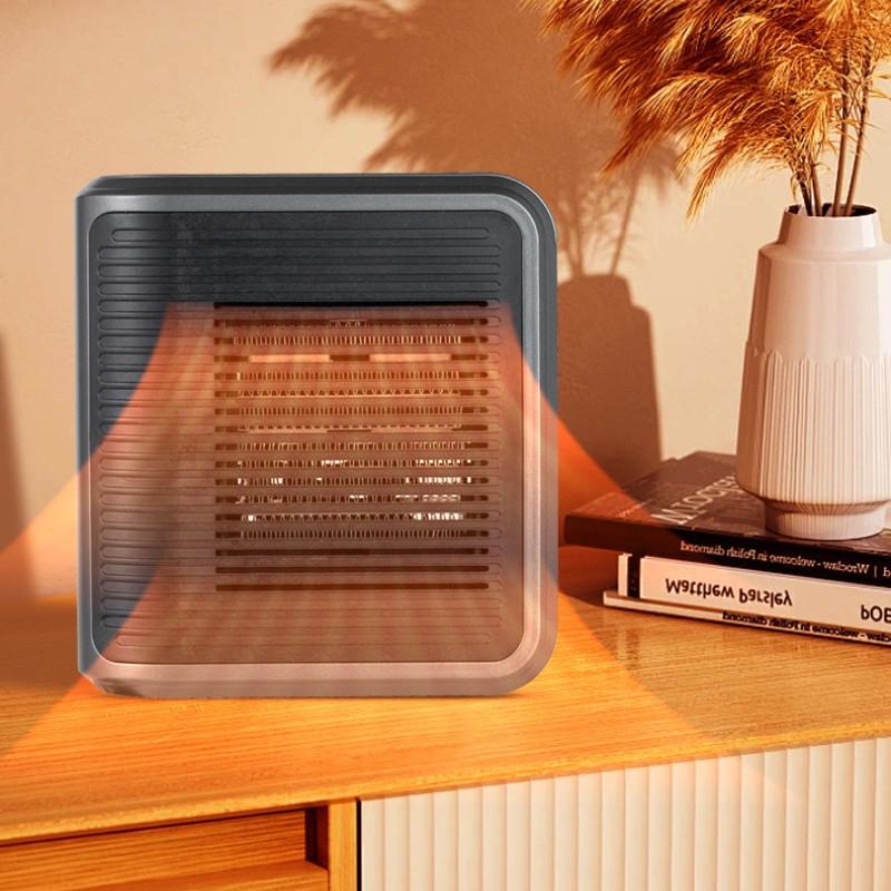 800W Multi-functional Wall Mounted Hot Air Heater Mini Portable Electric Heater Winter Indoor Warm Air Blower