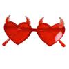 New Halloween Heart Sunglasses Women Vintage Brand Designer Sun Glasses Shades Female  Funny Versatile Sunglasses Party