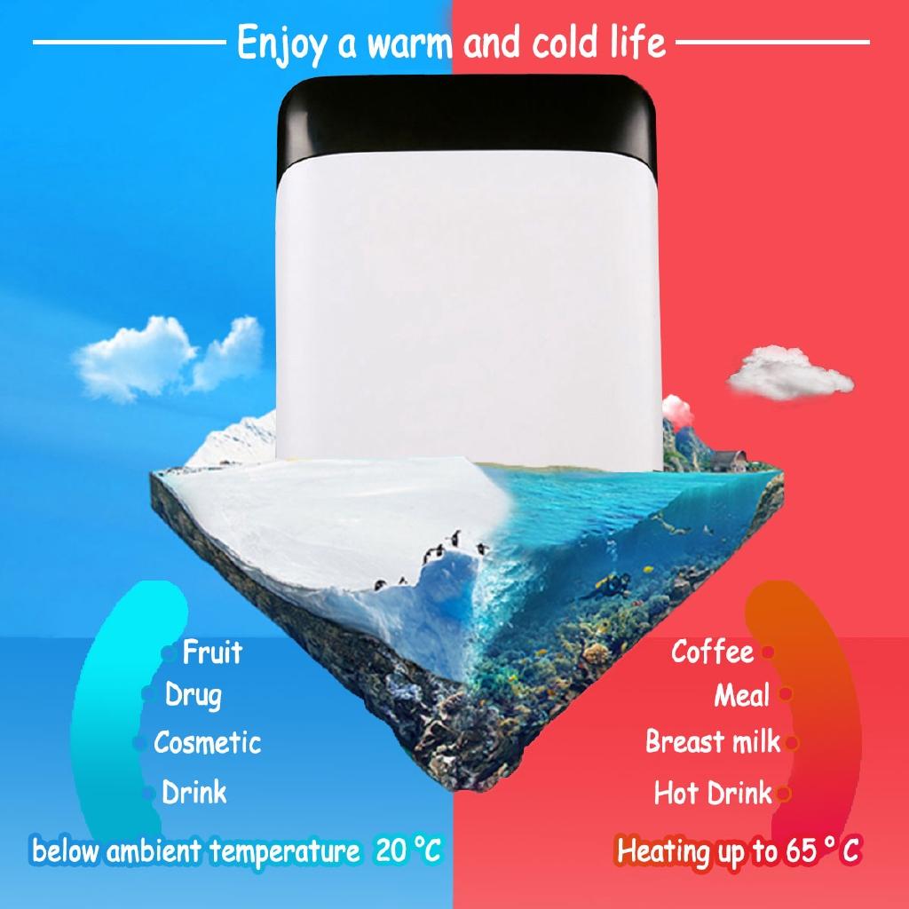 Car Refrigerator Mini Fridge Car Home Dual-use Small Household Refrigeration Dormitory Mini Freezer