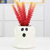 Ghost Planter Keramický roztomilý květináč duchů Halloween Ghost květináč s vtipnými výrazy Dárek pro milovníky sukulentů