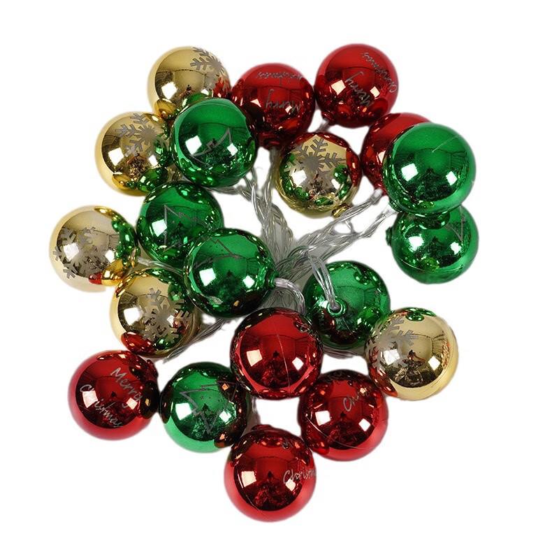 Christmas Tree Round Ball String Lights