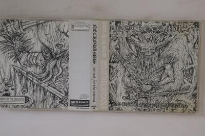 CD NECRODAMUS - No Rest For The Wizard MUERTE001 DISCO DE LA MUE 2009 Japan Obi Rock Used