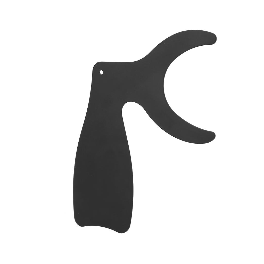 Dentaler Hintergrundkarton Schwarzes Metall Orales Bild Kontrastmittel Palatales Foto Kontrast-Kit mit Skala