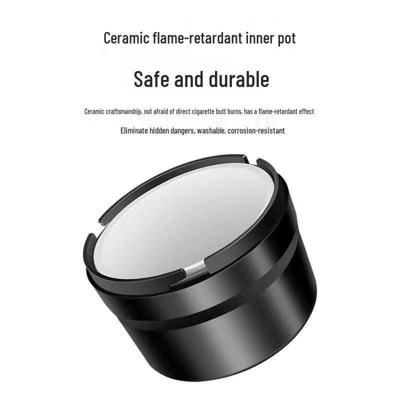 Stylish Car Ashtray for BYD Models: Song Pro, Qin Plus, Tang DMI, Seagull, Han EV, Yuan, Dolphin, Seal