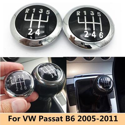 Gear Shift Knob Number Speed Cap For Volkswagen VW Passat B6 2005-2011