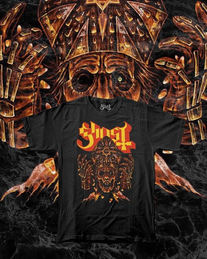 Summer T-shirt Men's Hip Hop Streetwear Casual Cotton Oversized Y2k Tee Death Metal TShirt Punk Rock Short Sleeves Mans Clothing