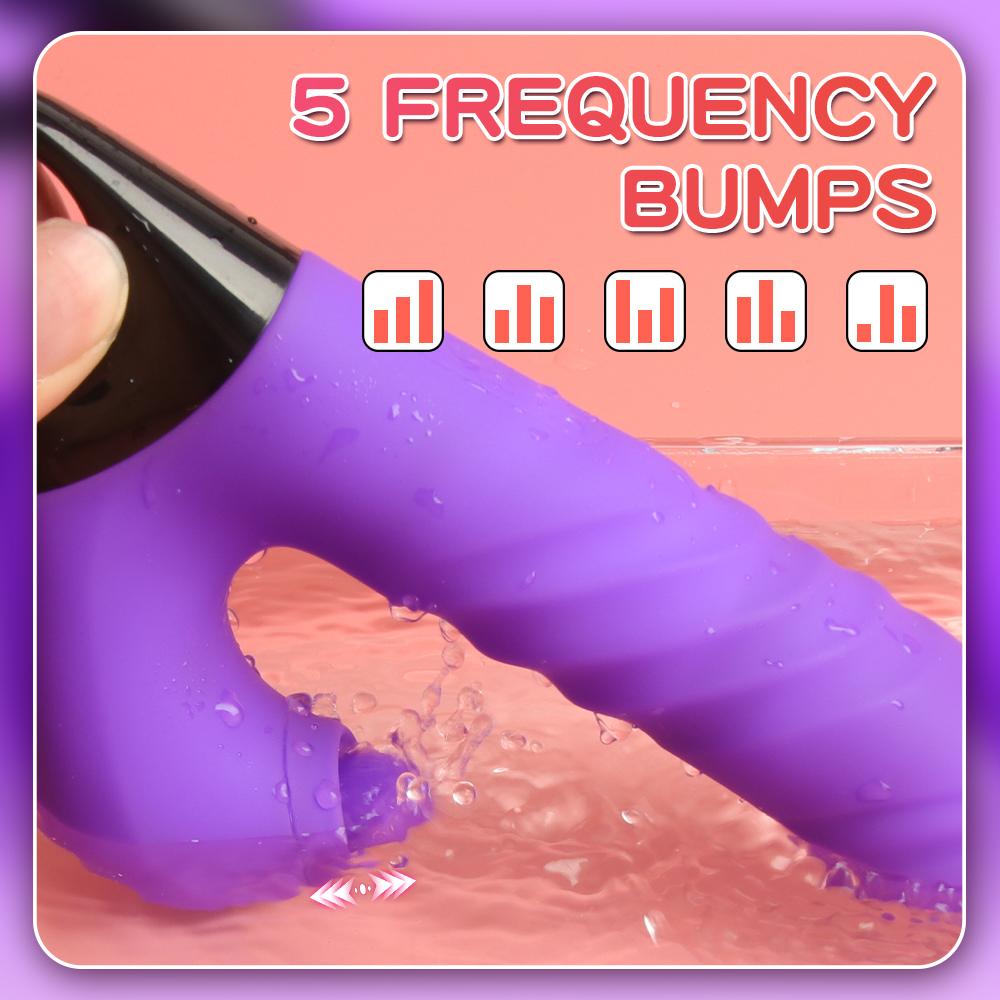 Wibrator wbijający dildo dla kobiet G Spot stymulator łechtaczki zabawki erotyczne łechtaczka pulsujące wibratory żeński sutek masażer waginy