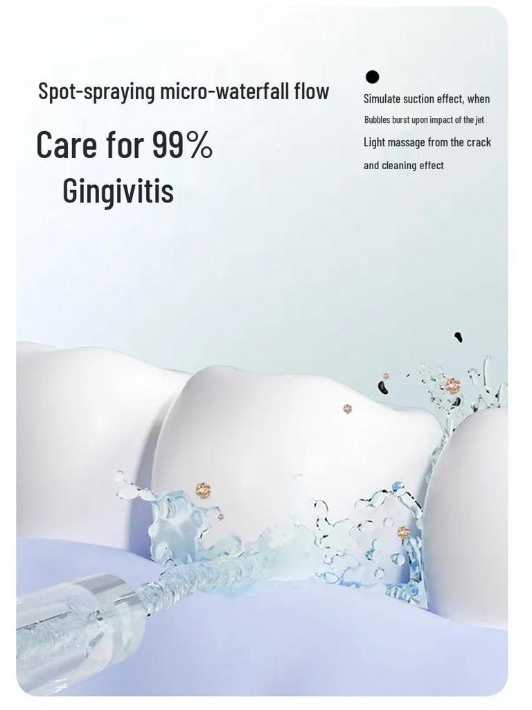 New Portable Electric Oral Irrigator: Handheld Dental Scaler & Water Flosser