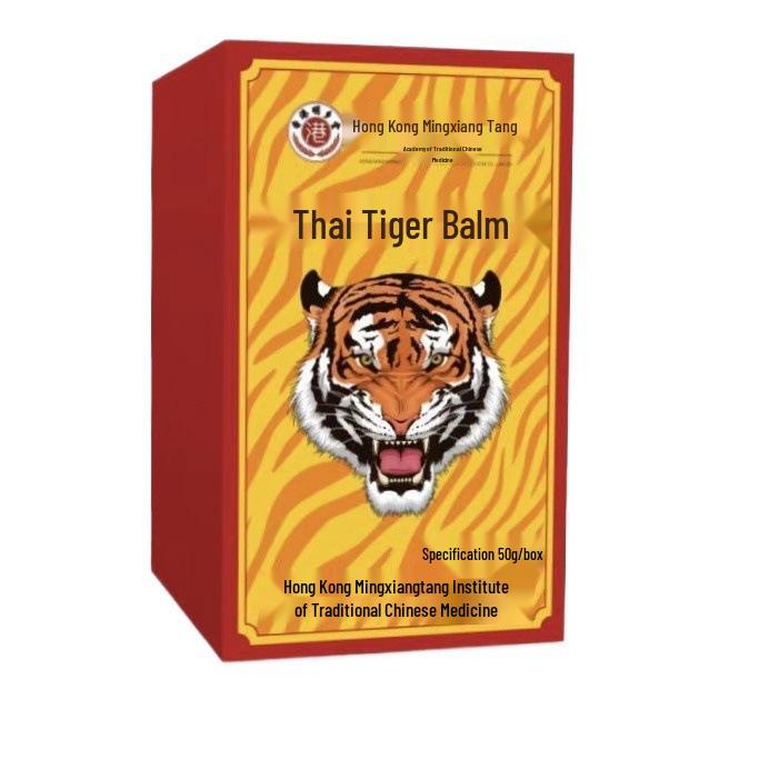 Тайский Тигровый бальзам 50 г Согревающий успокаивающий бальзам для шеи, плеч, поясницы, ног, суставов и мышц