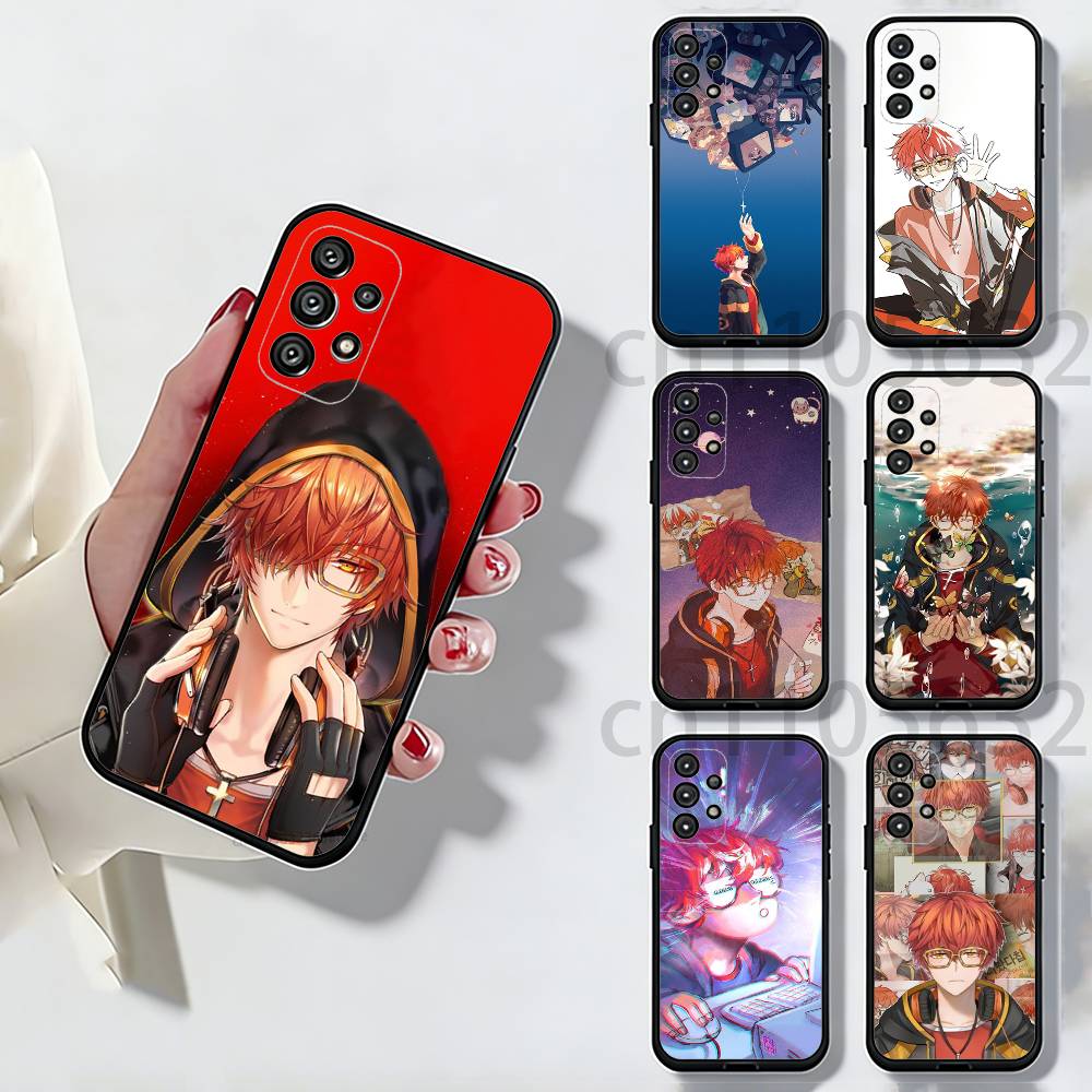 Anime Mystic Messenger Game 707 Phone Case For Samsung Galaxy A54,34,24,73,53,52,52S,04S,04E,A72 Cover