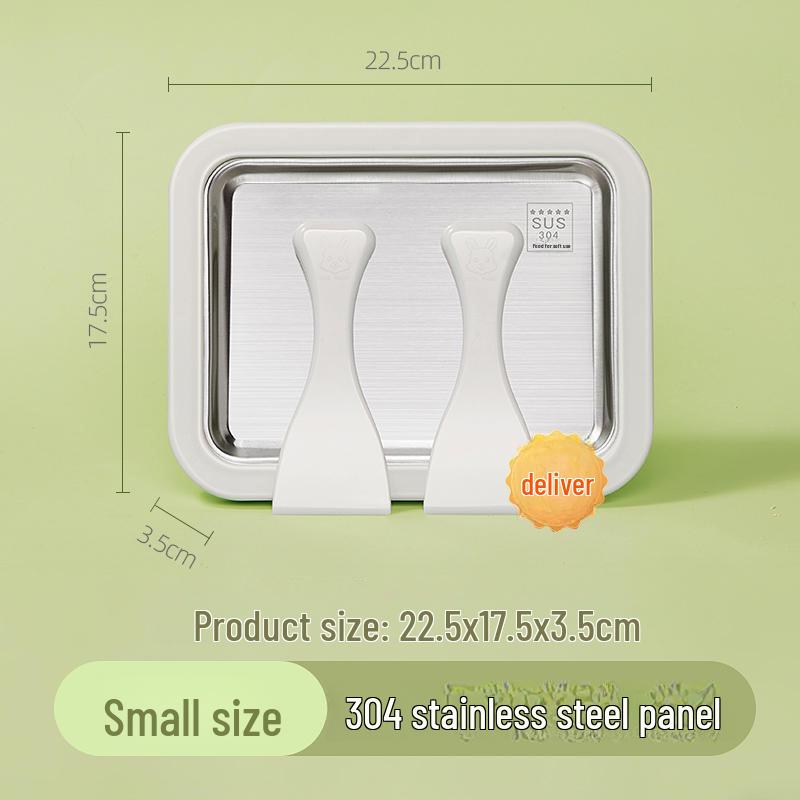 Compact DIY Yogurt & Ice Cream Maker for Kids with 304 Ice Tray